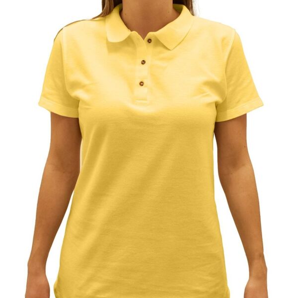 Women's Ringspun Cotton Sport Polo Golf Shirt Thumbnail