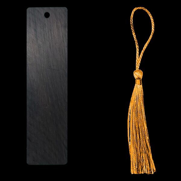 Coyote Black Wooden Bookmark Thumbnail