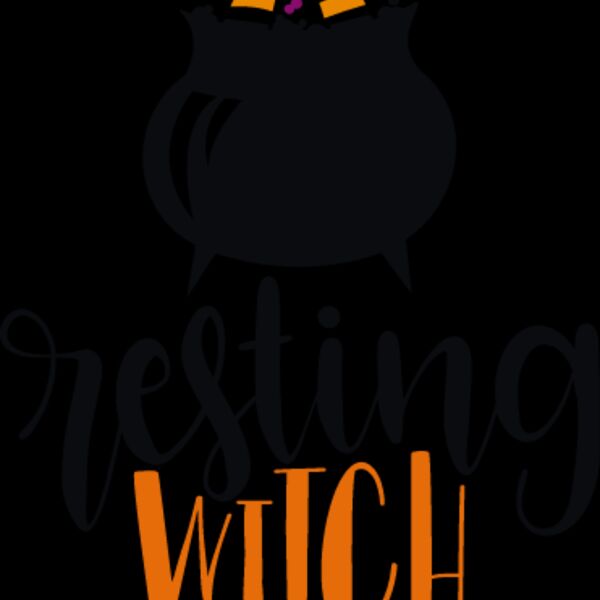 Resting Witch Face Cauldron (0855) Thumbnail