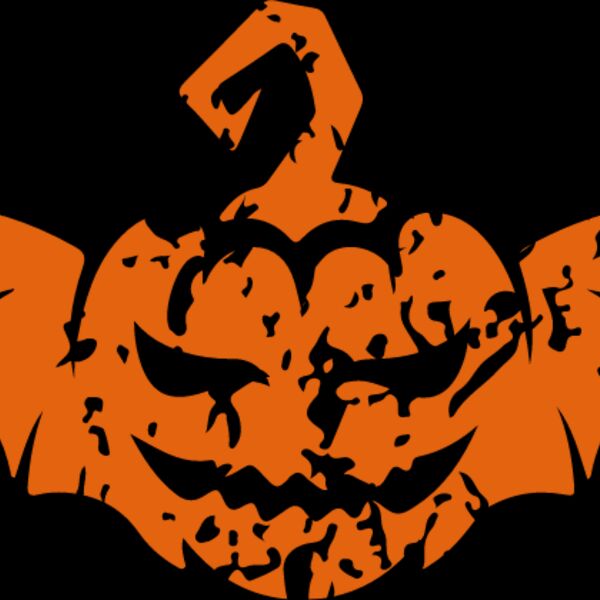 Bat Pumpkin Stamp (0897) Thumbnail