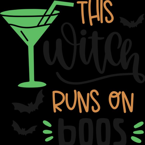 This Witch Runs On Boos (0810) Thumbnail