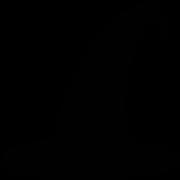 Witch Hat Silhouette (0906) Thumbnail
