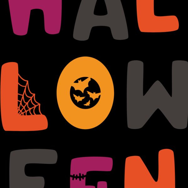 Halloween Block Letter (1001) Thumbnail