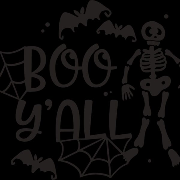Boo Y'all Skeleton (1026) Thumbnail