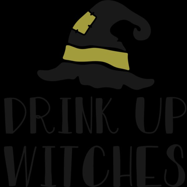 Drink Up Witches Hat (0806) Thumbnail