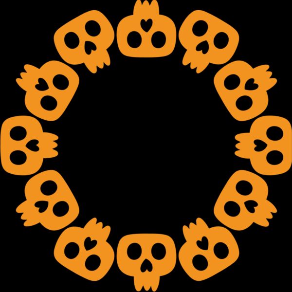 Skulls Border (0919) Thumbnail