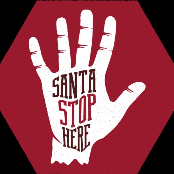 Santa Stop Here Hand (0724) Thumbnail