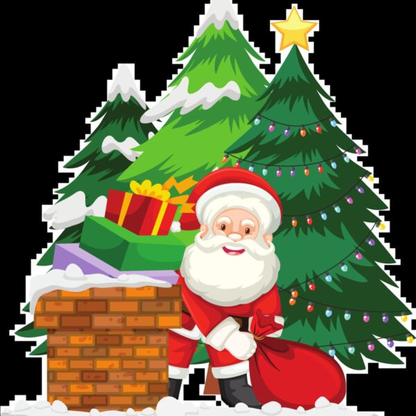 Santa Scene (0529) Thumbnail