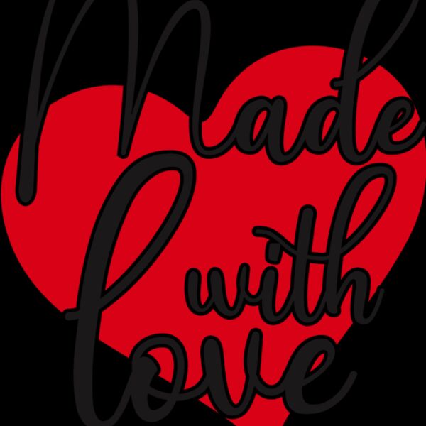 Made with Love Heart (1022) Thumbnail