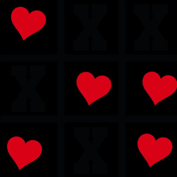 Valentine's Tic Tac Toe #1 (1016) Thumbnail
