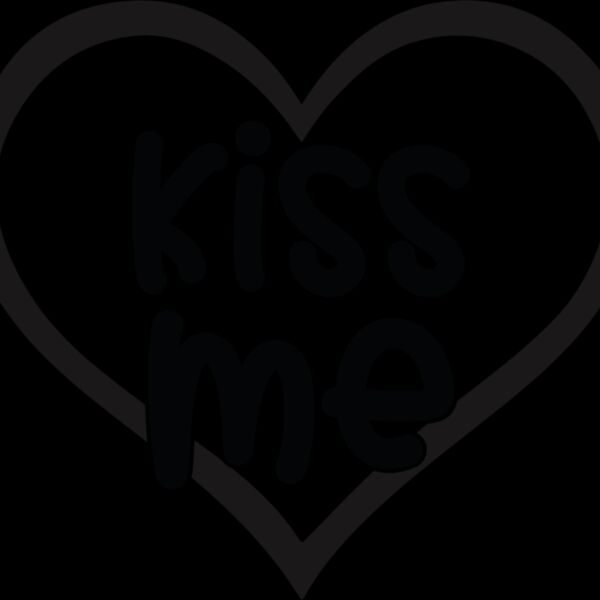 Kiss Me Heart Monogram (1011) Thumbnail
