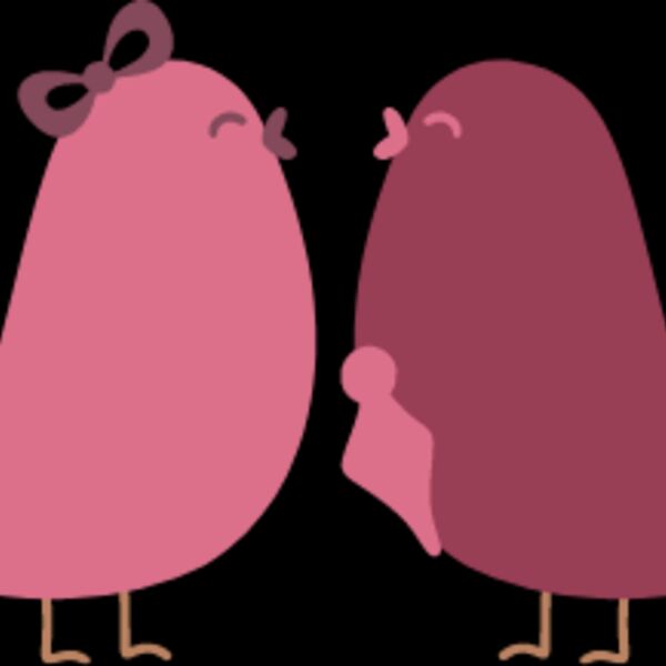 birds kiss Thumbnail