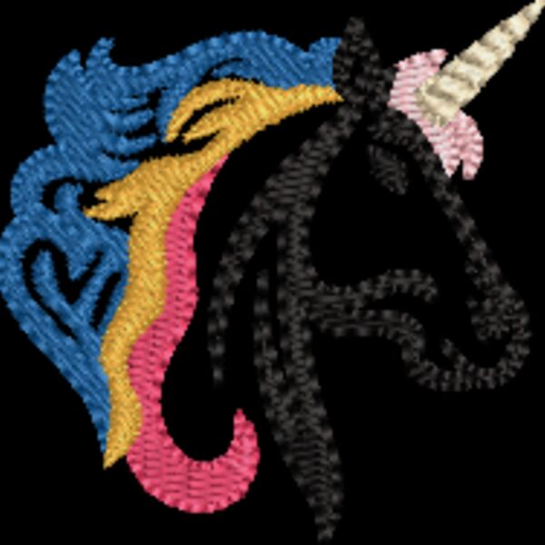 Elegant Unicorn Line Art (0397) Thumbnail