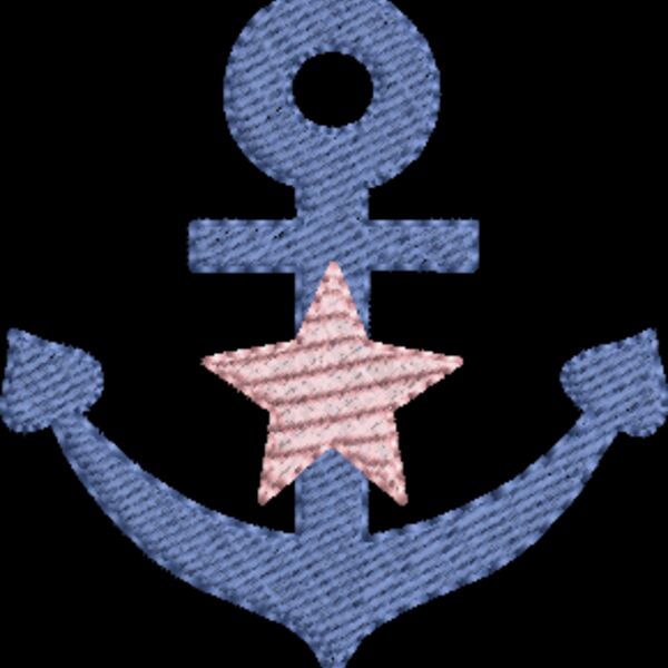 Anchor with Star (0271) Thumbnail