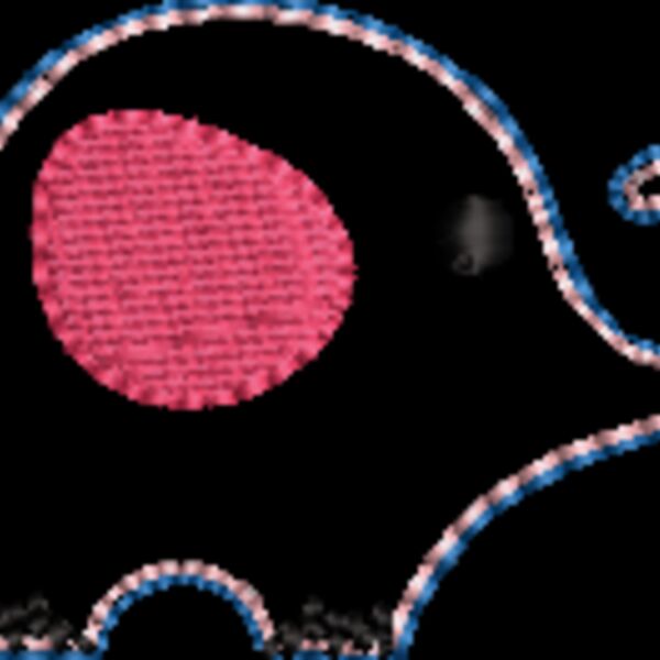 Elephant Line Art #2 (0268) Thumbnail