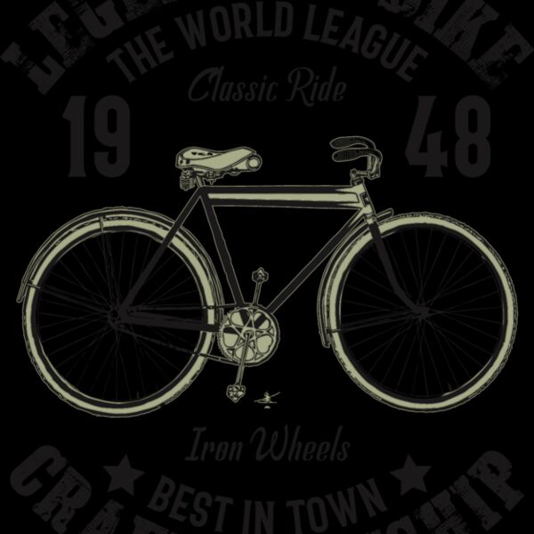 Vintage Style Legendary Bike League (0035) Thumbnail