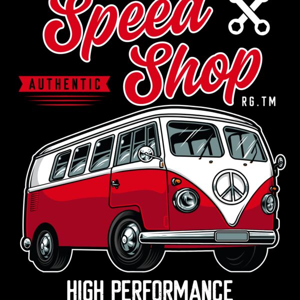 Petrolhead Volkswagen Retro (0142) Thumbnail