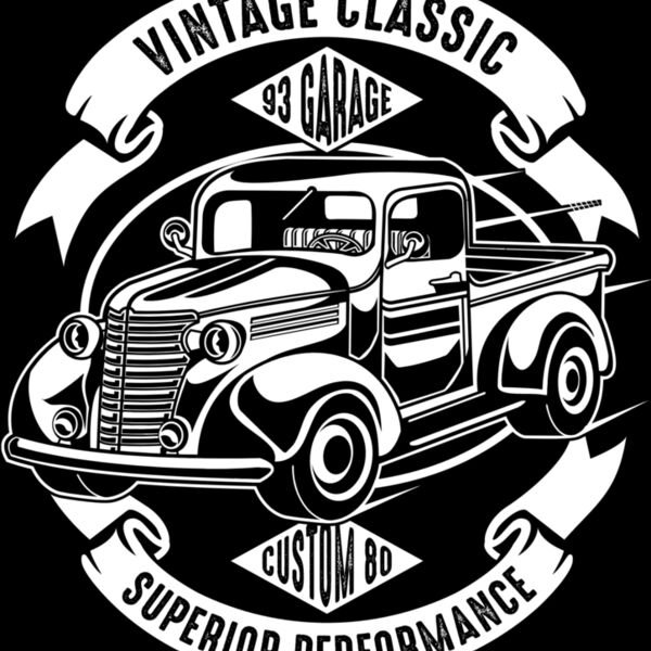 Vintage Classic Truck (0157) Thumbnail