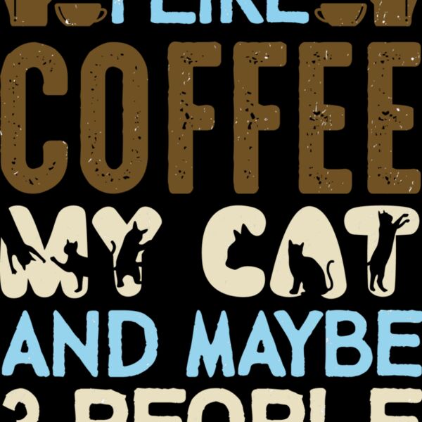 I Like Coffee, Cat, 3 People (0223) Thumbnail