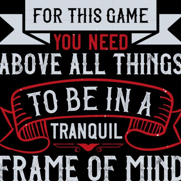 Tranquil Mind Golf Quote 2 Thumbnail