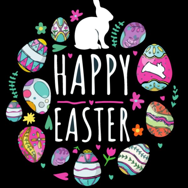 Happy Easter Traditional Eggs Thumbnail