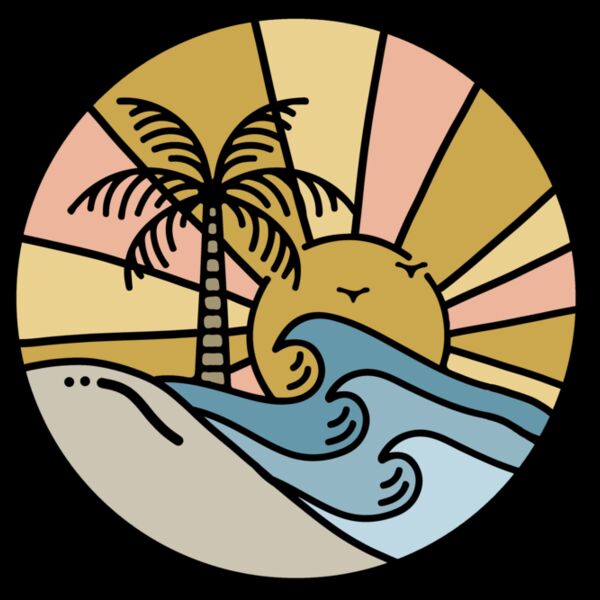 Tropical Vacation Blank Thumbnail