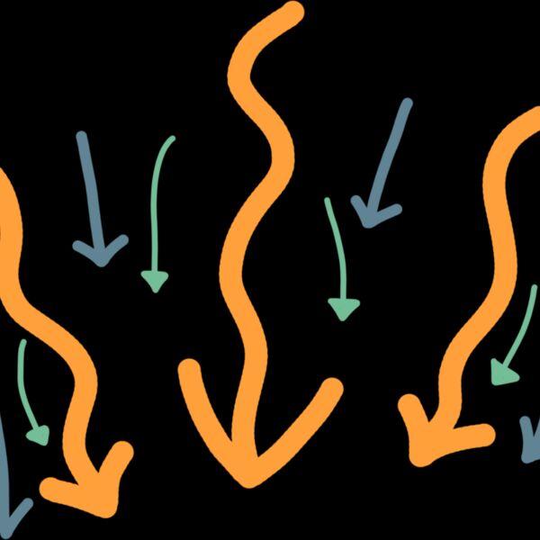 Arrow Doodles Cluster (1054) Thumbnail