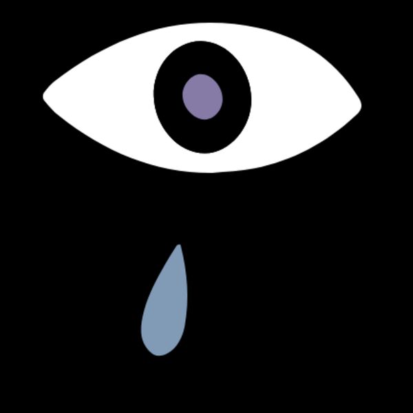 Classic Crying Eye Doodle Thumbnail