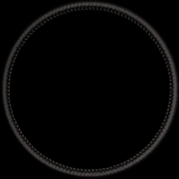 Marrow like patch border 4 inch circle Thumbnail