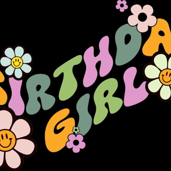Birthday Girl Groovy Thumbnail